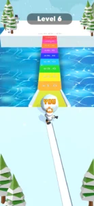 Snow Race 3D: Ice Bridge Run 4