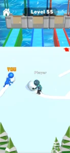 Snow Race 3D: Ice Bridge Run 2