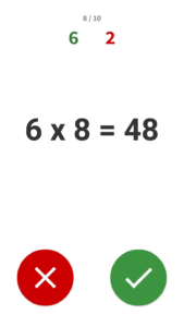 Multiplication Games Math quiz 1