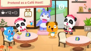 Baby Panda’s Summer: Café 4