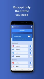 NotVPN – Unlimited VPN 1