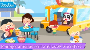 Baby Panda’s Breakfast Cooking 1