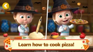 Masha and the Bear Pizza Maker 3