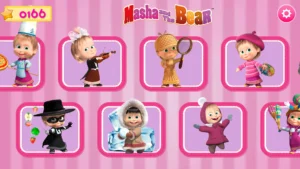 Masha and the Bear Mini Games 1